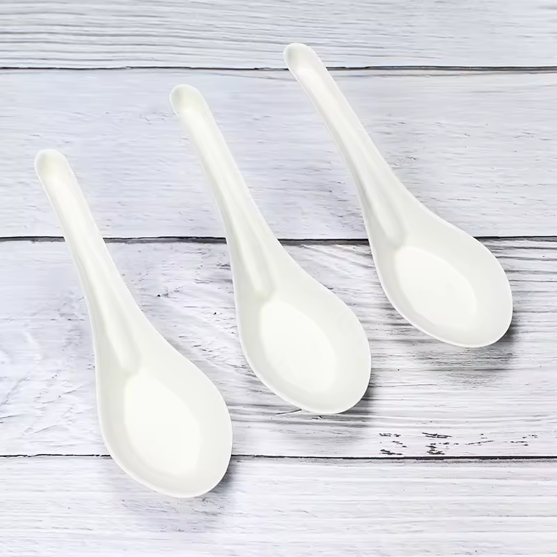 Sugarcane Asian Style Soup Spoon - 1000PCS