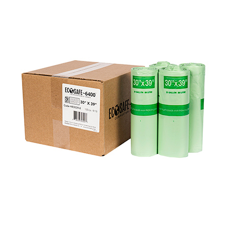 35 x 50" Compostable Garbage Bags - 90PCS