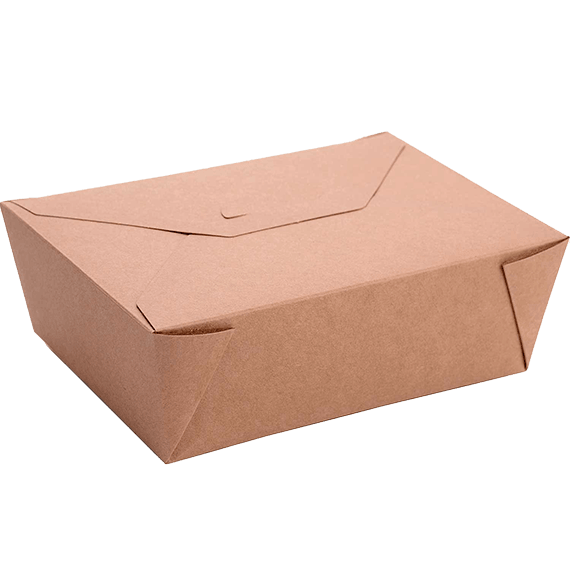 #4 96oz Kraft Paper Box - 160PCS