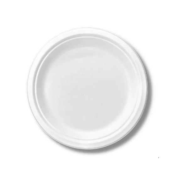 9" Sugarcane Round Plate - 500PCS