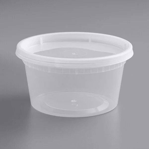 12oz PP Deli Container with Lids - 240 Sets
