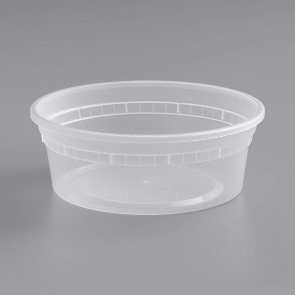 8oz PP Deli Container with Lids - 240 Sets