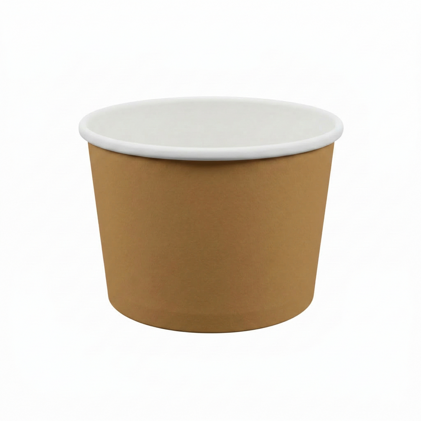 8oz Paper Soup Bowl - Kraft (90mm) - 1000PCS