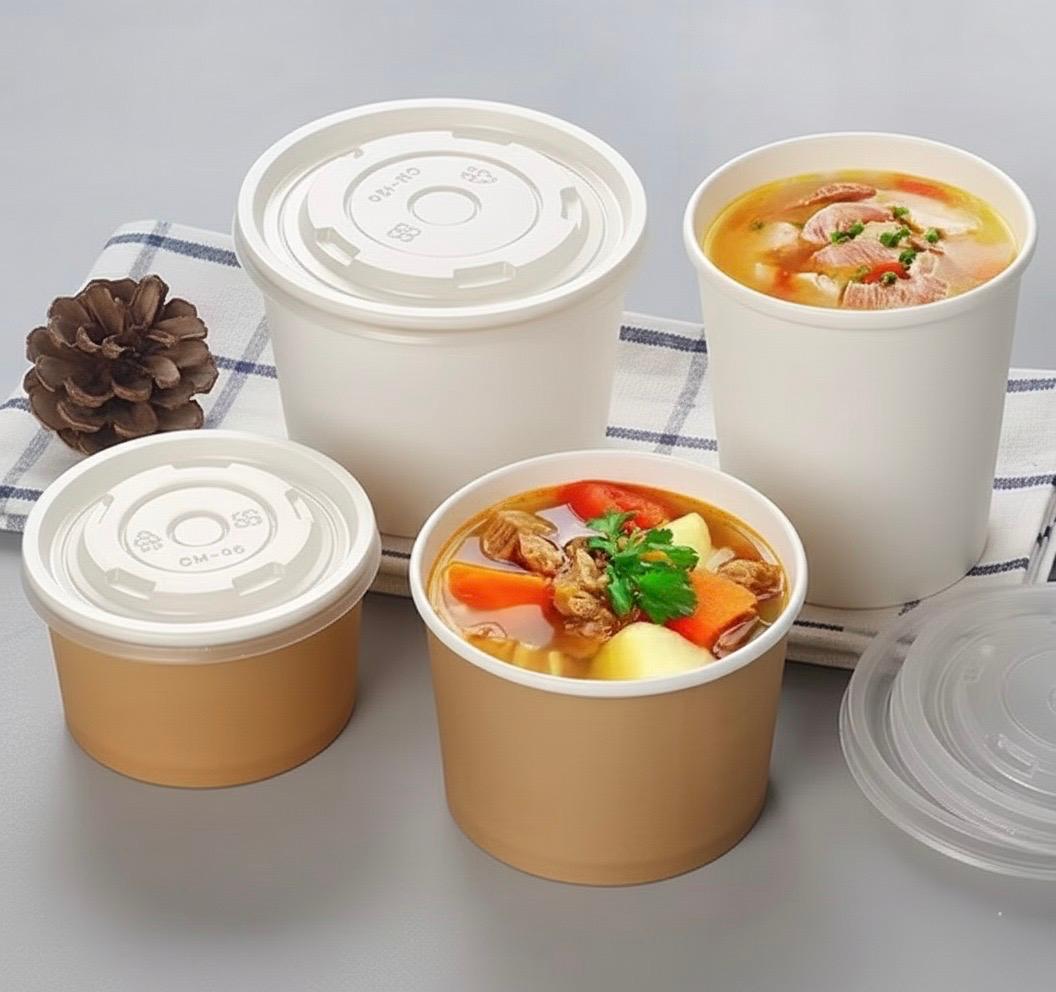 Paper Soup Bowls