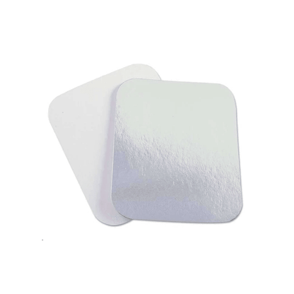 Lids for 4x5 Rectangular Foil Container (Flat/Dome) - 1000PCS
