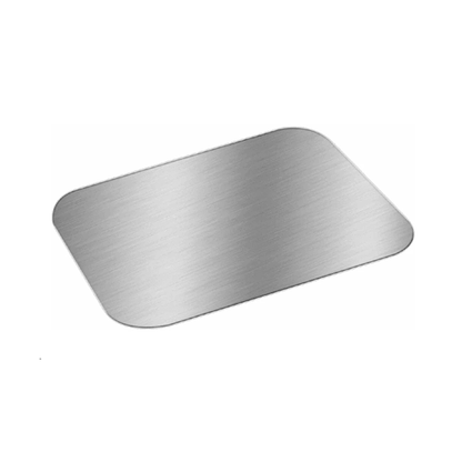 Lids for 5x8 Rectangular Foil Container (Flat/Dome) - 500PCS