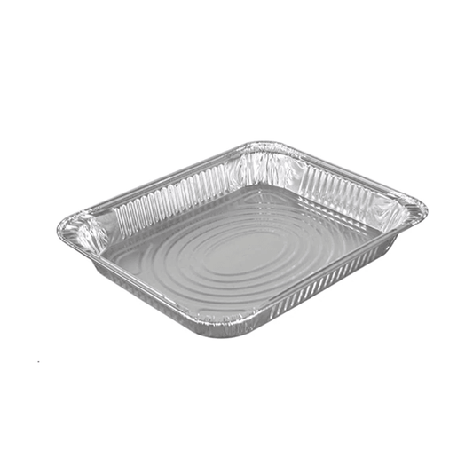 Half Size Shallow Foil Container - 100PCS