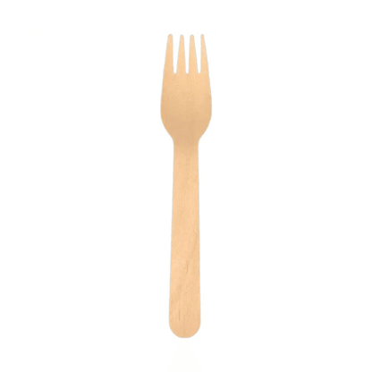 6.25" Wooden Compostable Utensils - 1000PCS