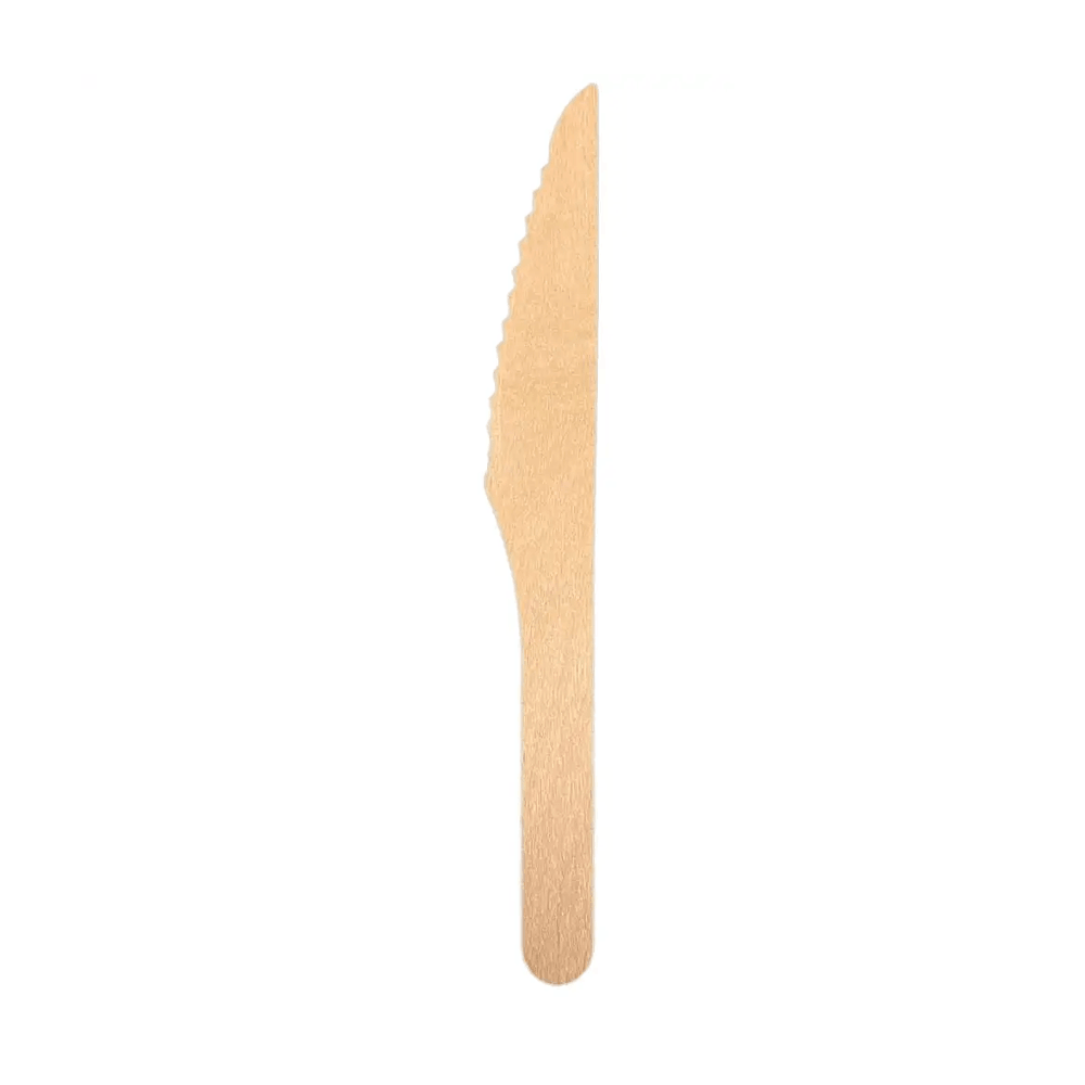 6.25" Wooden Compostable Utensils - 1000PCS