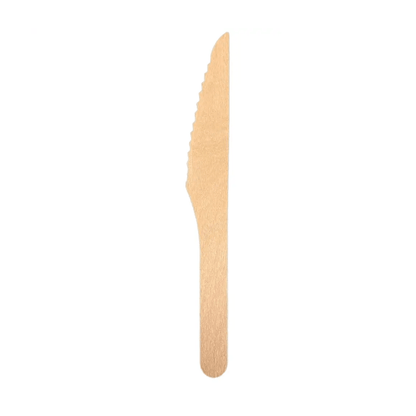 6.25" Wooden Compostable Utensils - 1000PCS
