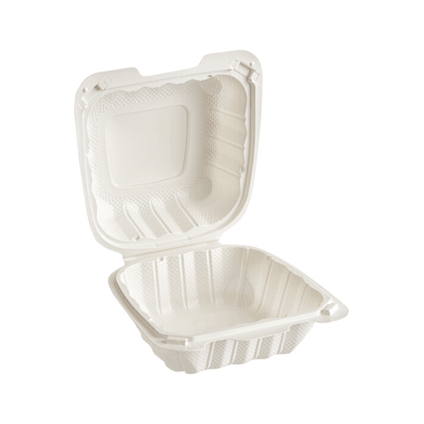 5x5" PP Clamshell Container - 250PCS