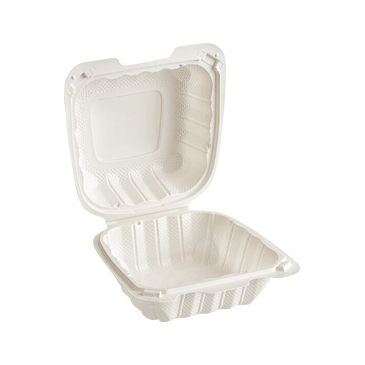5x5" PP Clamshell Container - 250PCS