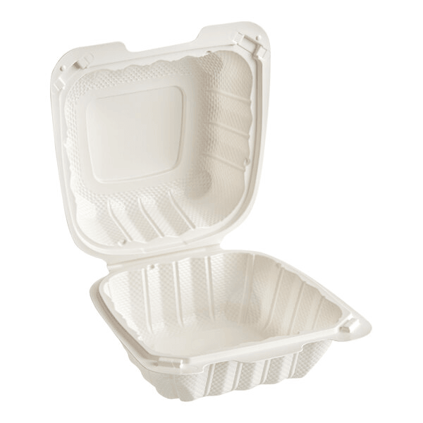 6x6" PP Clamshell Contaienr - 250PCS