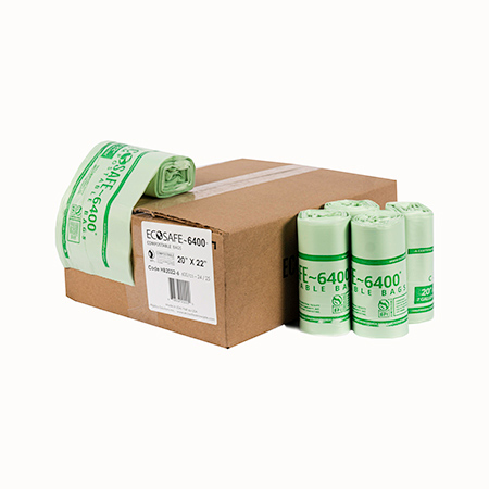 20 x 22" Compostable Garbage Bags - 600PCS