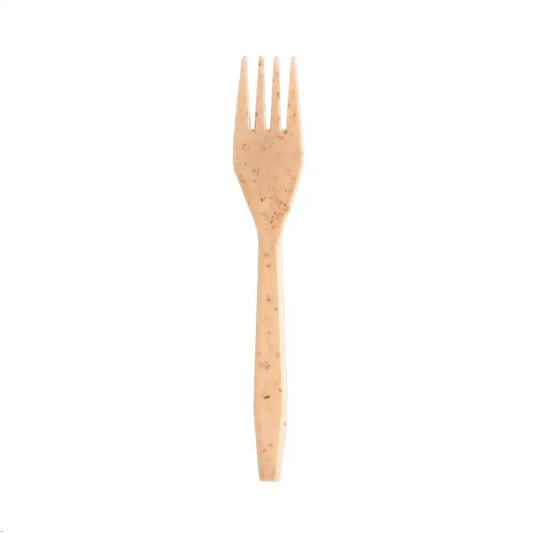 6.25" Brown Biodegradable Utensils - 1000PCS