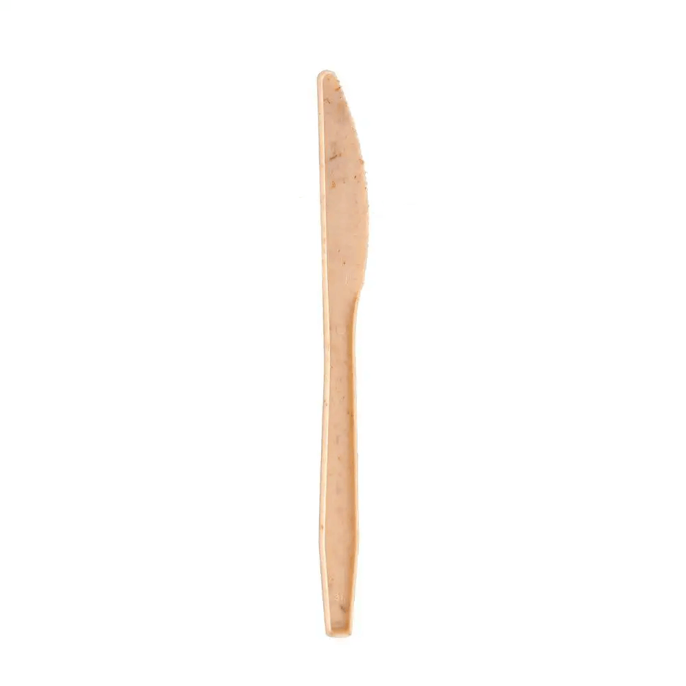 6.25" Brown Biodegradable Utensils - 1000PCS
