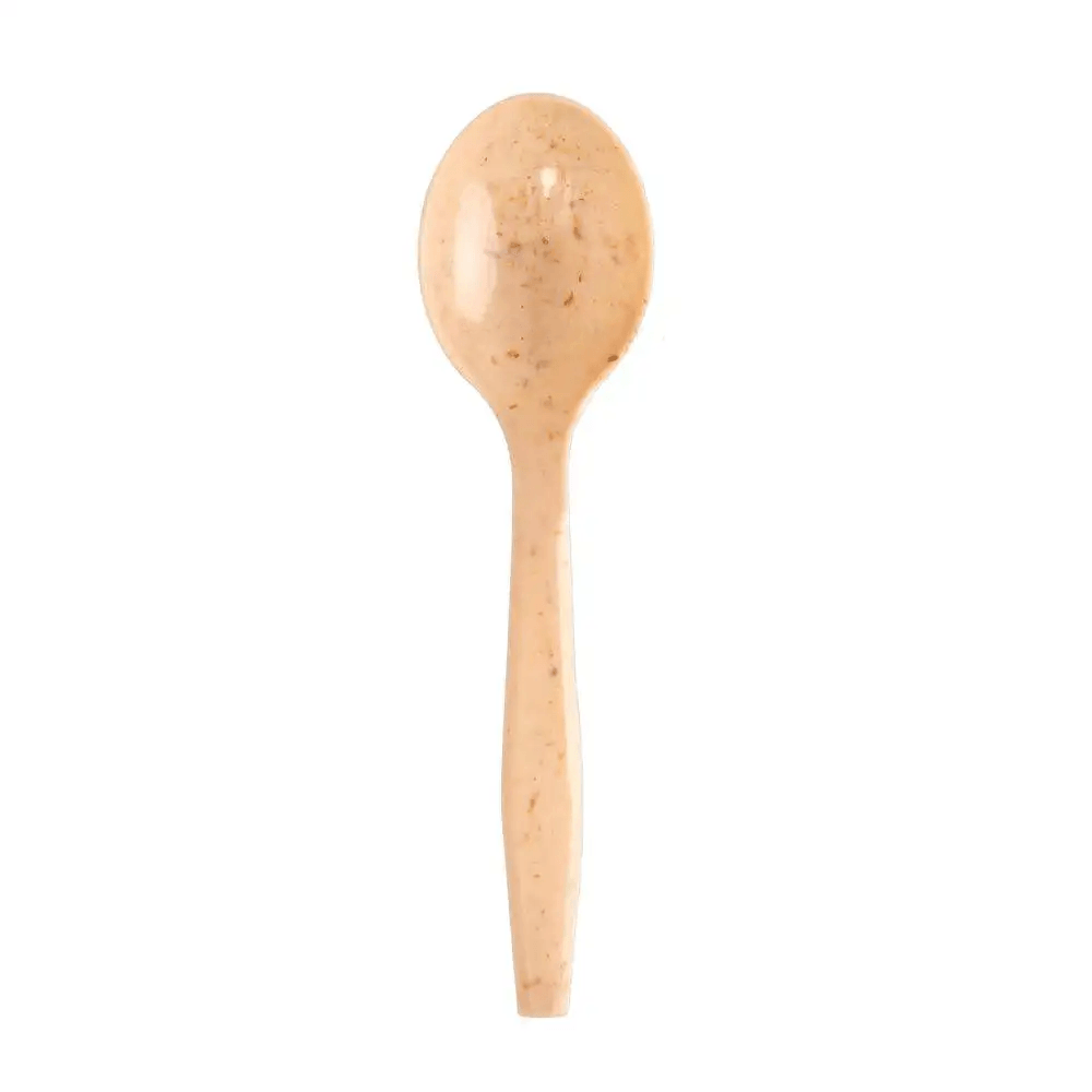 6.25" Brown Biodegradable Utensils - 1000PCS