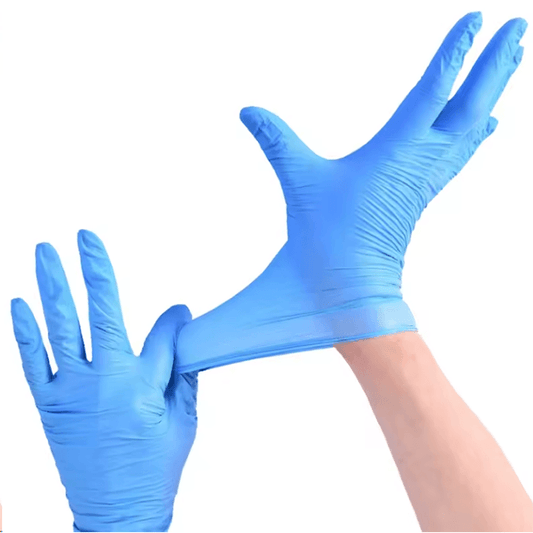 Nitrile Blue Disposable Gloves (5 Mil)