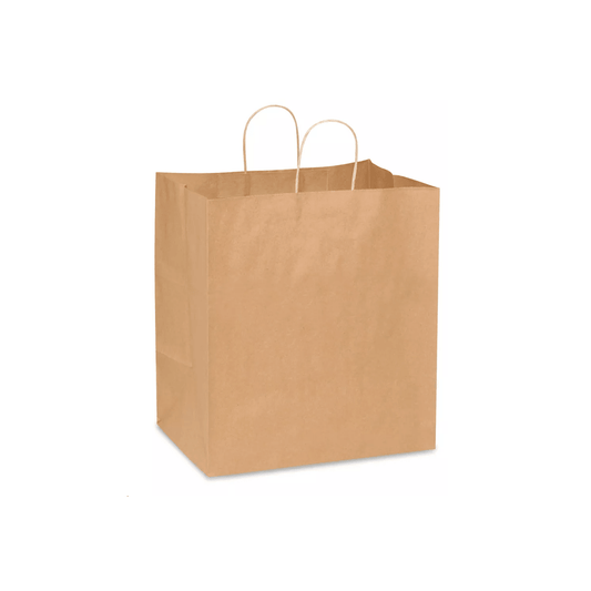 Kraft Paper Handle Bag - 10x7x12" - 250PCS