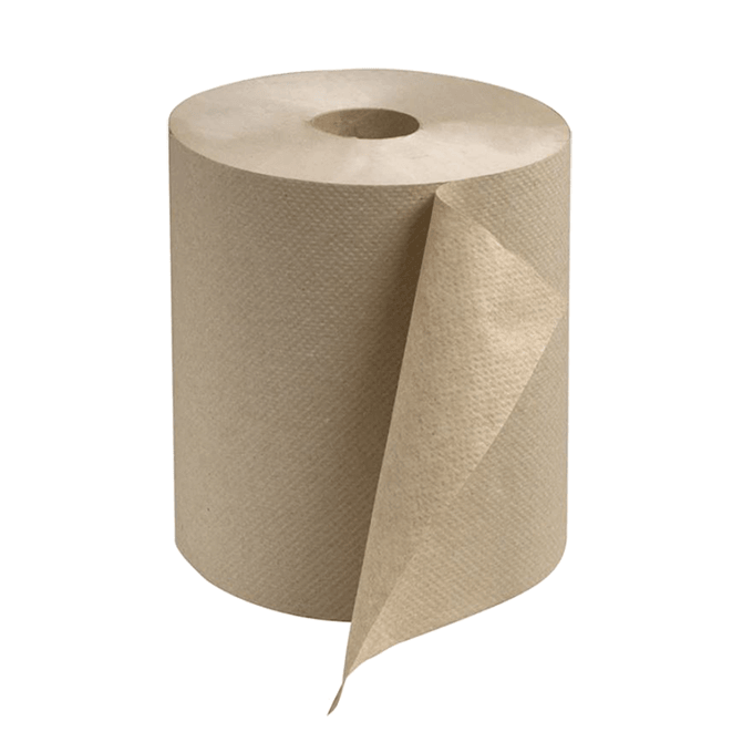 Kraft Paper Towel 600' - 12 Rolls