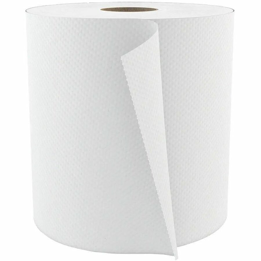 Paper Towel 7.75" x 600' - 12 Rolls (White / Kraft)
