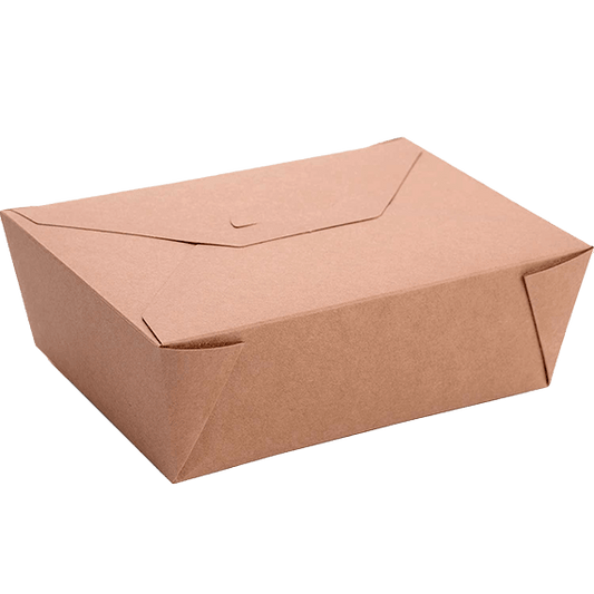 #4 96oz Kraft Paper Box - 160PCS