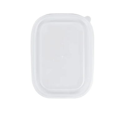 PP Lids for Rectangular Kraft Paper Bowls - 300PCS