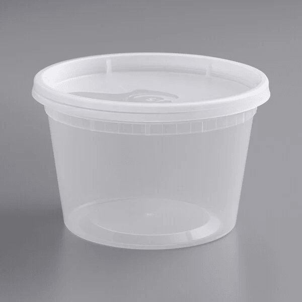 16oz PP Deli Container with Lids - 240 Sets