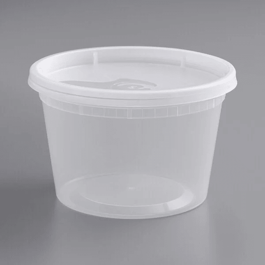 16oz PP Deli Container with Lids - 240 Sets