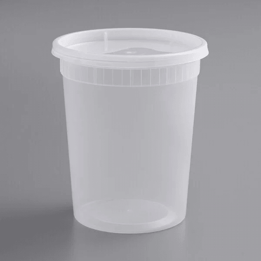 32oz PP Deli Container with Lids - 240 Sets