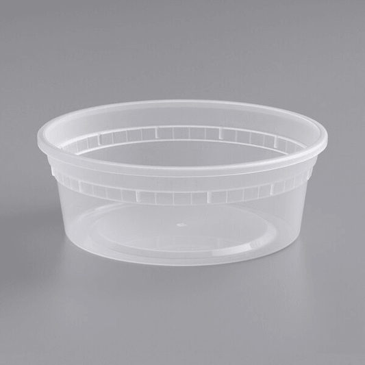 8oz PP Deli Container with Lids - 240 Sets