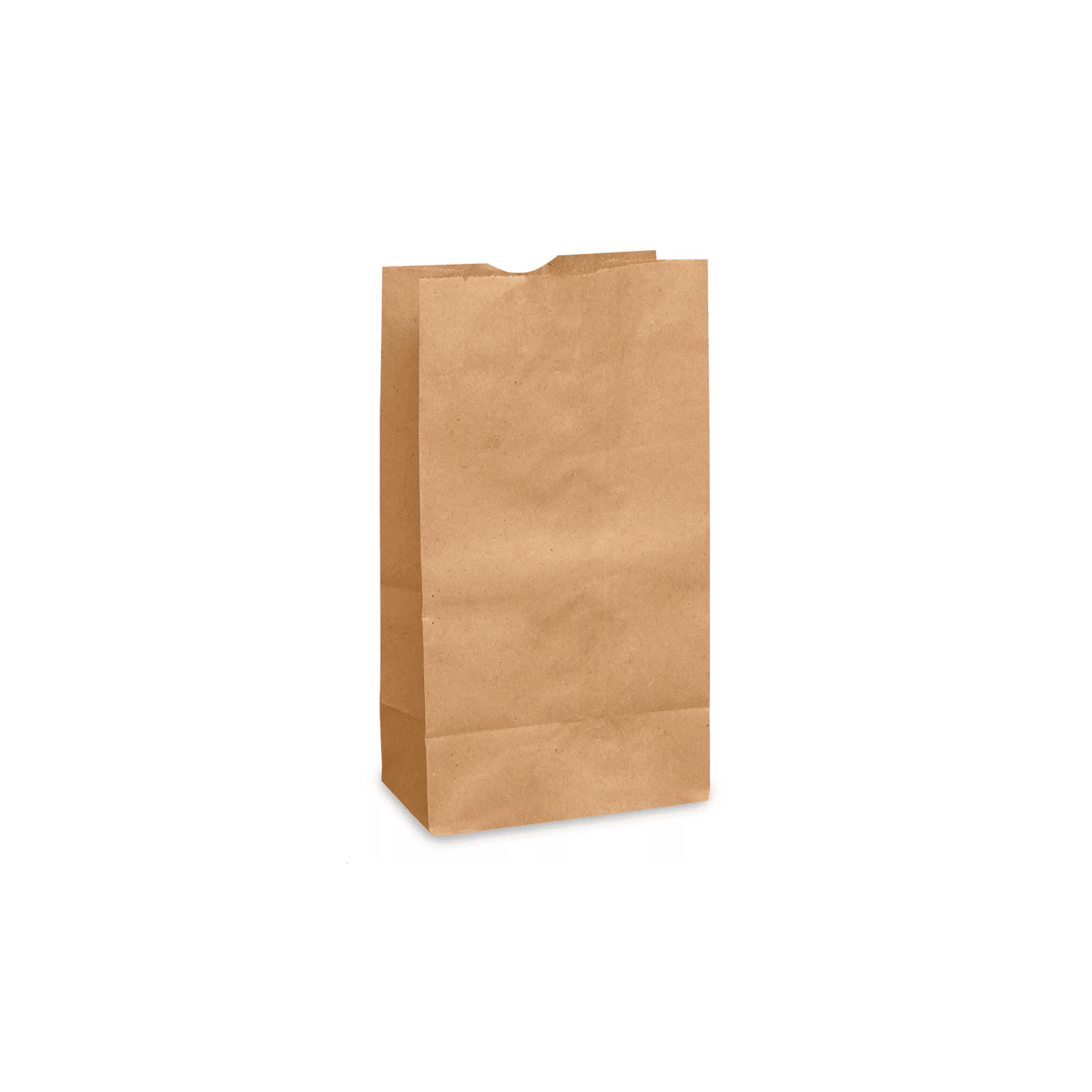 2LB Kraft Paper Bag - 4.25x2.5x8.25" - 1000PCS