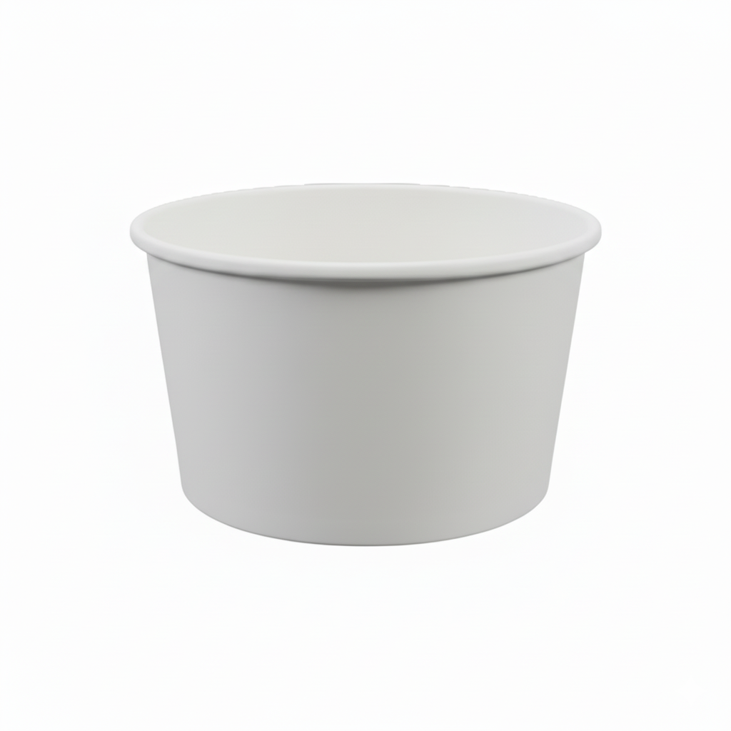 5.5oz Paper Soup Bowl - White (90mm) - 1000PCS