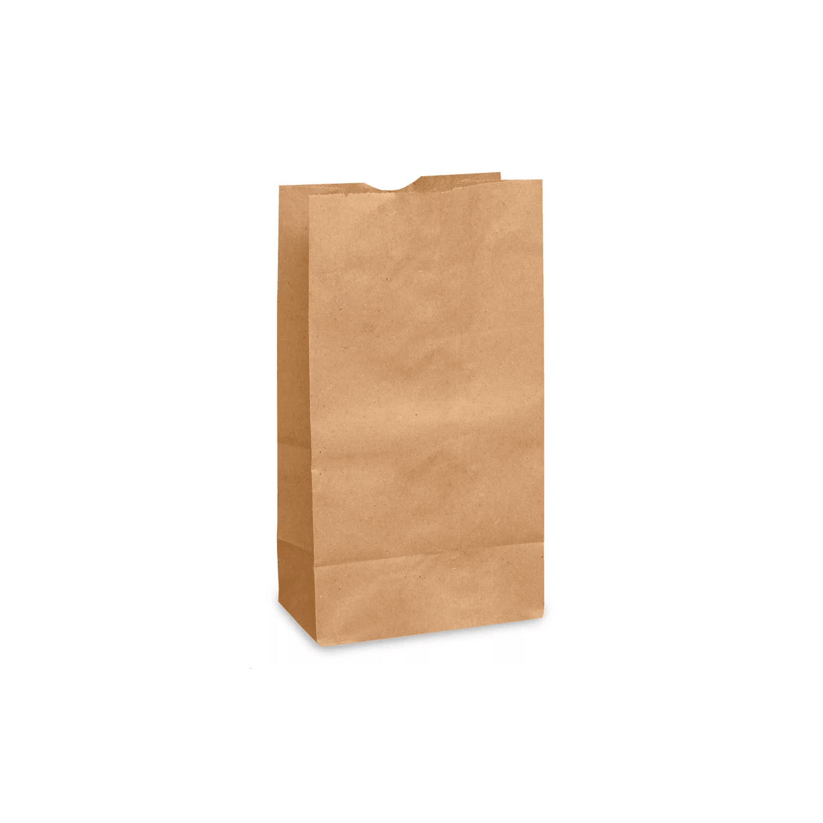 6LB Kraft Paper Bag - 5.6x3.6x11.25" - 1000PCS
