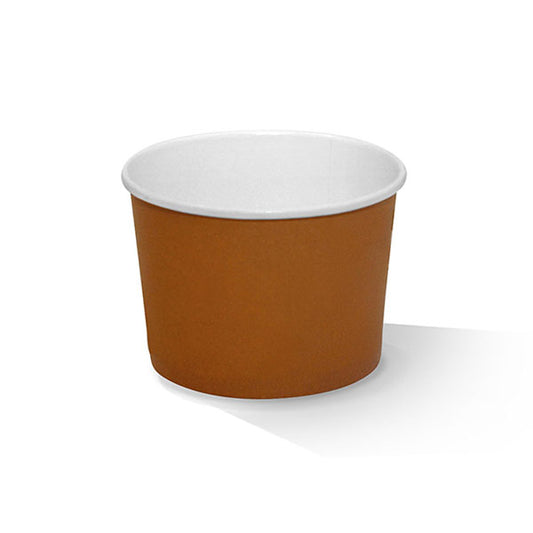 12oz Paper Soup Bowl - Kraft (115mm) - 500PCS