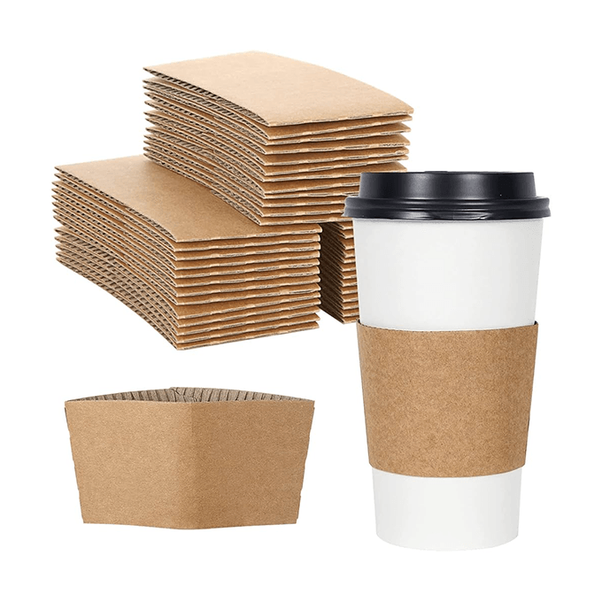 Paper Sleeves for 8-20oz Paper Cups - 1000PCS