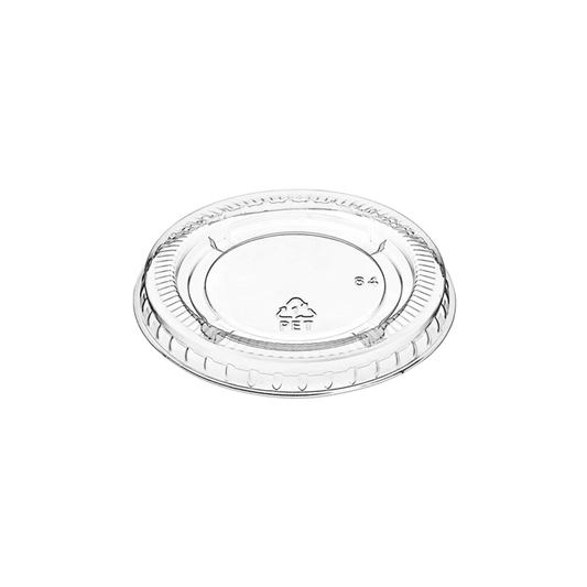 Lids for 0.75/1oz PP Portion Cups - 2500PCS