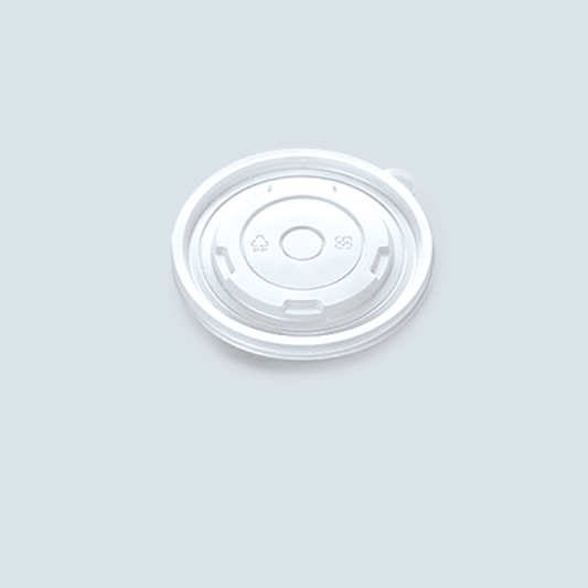 90mm PP Lids (fit 8/10oz White Paper Bowl)