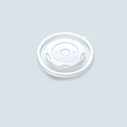 100mm PP Lids (fit 12oz White Paper Bowl)