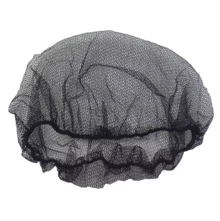 18" Black Nylon Hairnet / 100PCS